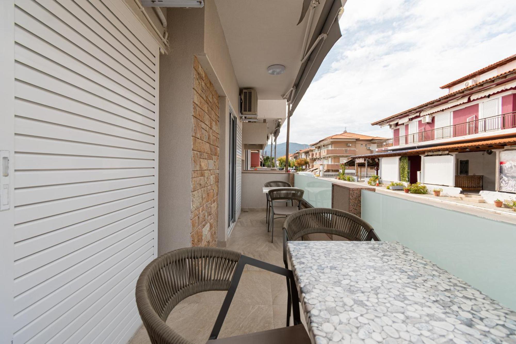 Villa Zoe On The Beach Sarti Ngoại thất bức ảnh