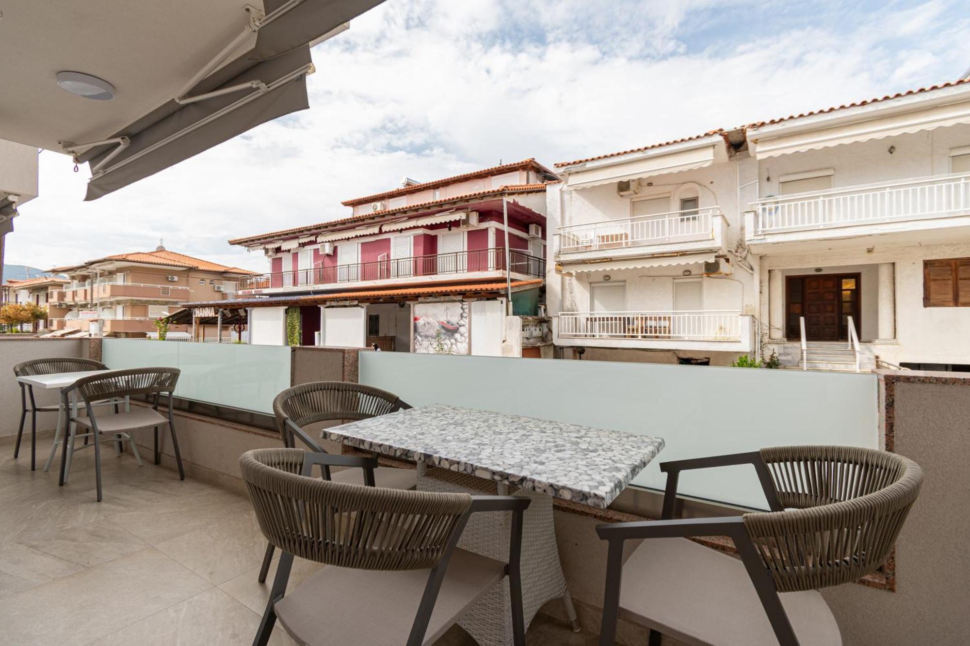 Villa Zoe On The Beach Sarti Ngoại thất bức ảnh
