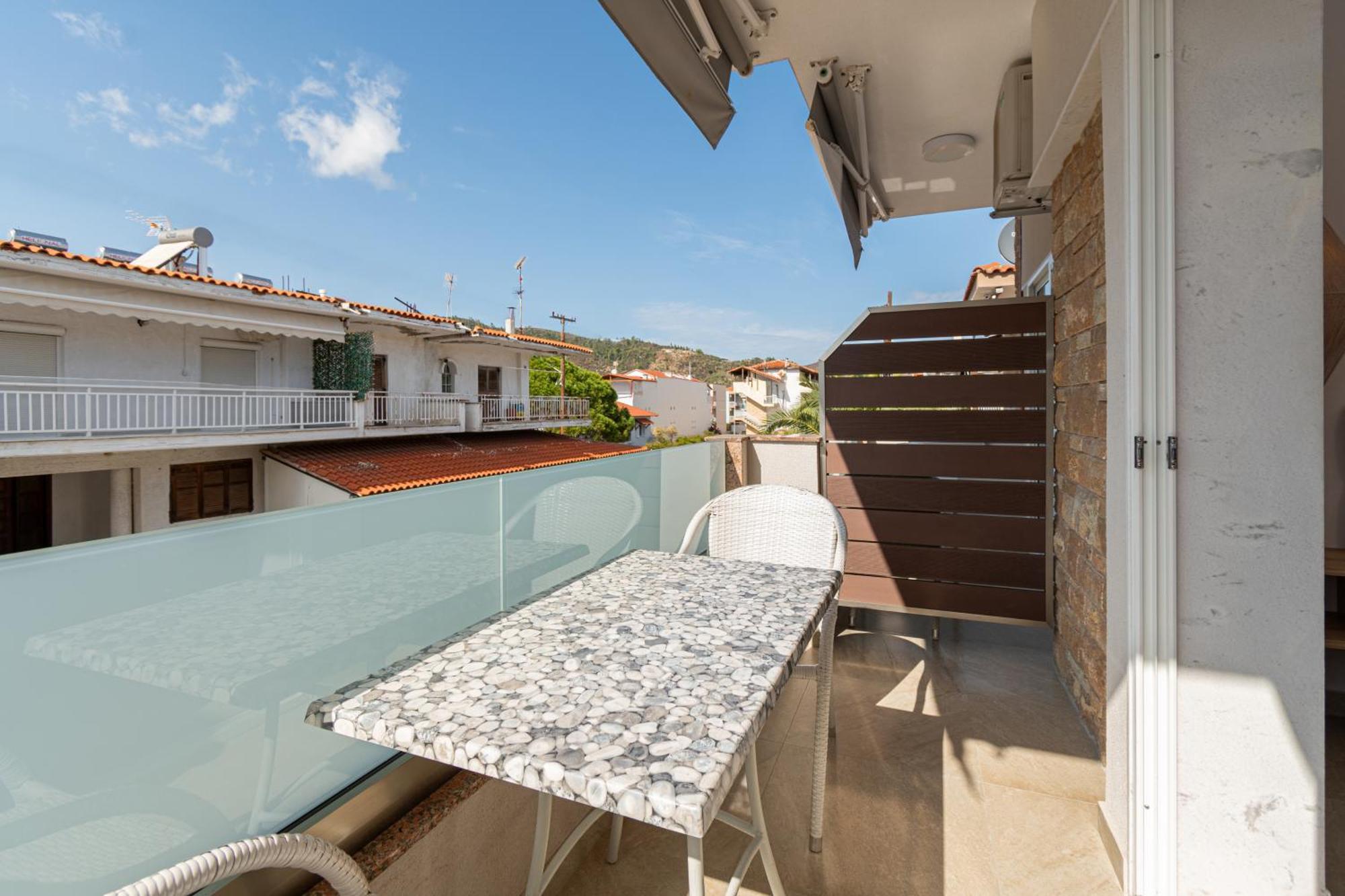 Villa Zoe On The Beach Sarti Ngoại thất bức ảnh